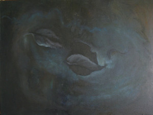 July twelve...night (oil on canvas) 2010